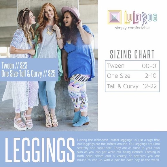 NWT Tween LuLaRoe Leggings - Picture 5 of 5